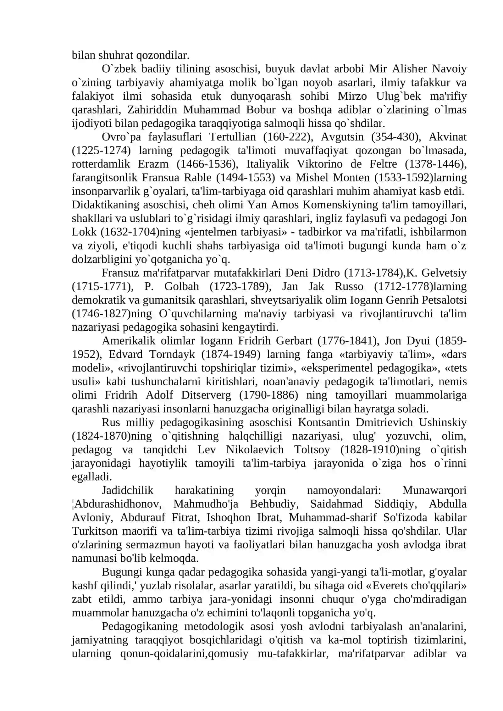 Pedagogika fanining maqsad va vazifalari 3
