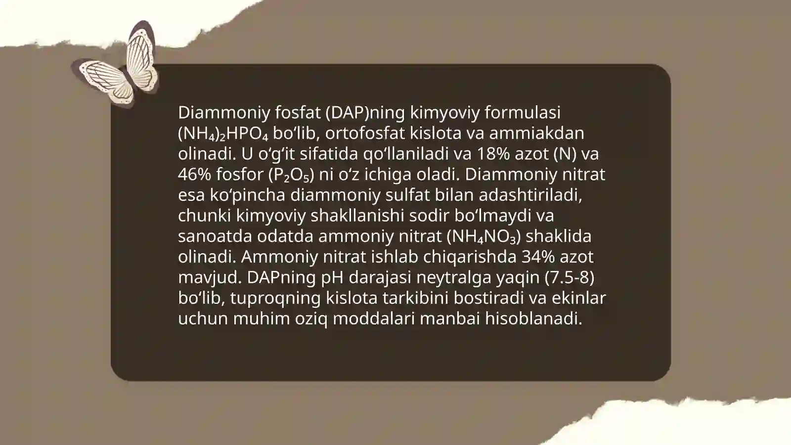 Diammonitrofoska ishlab chiqarish 3