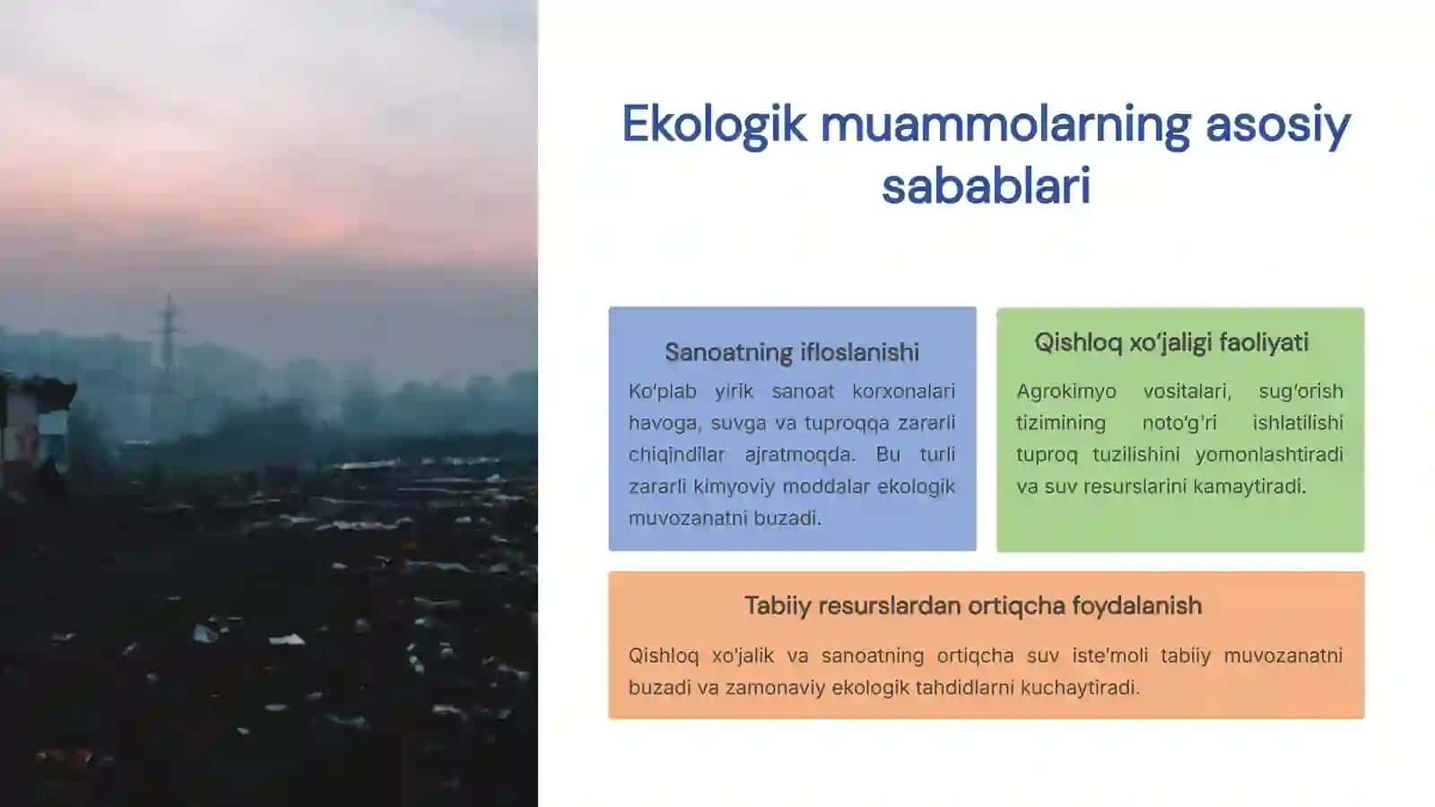O‘zbekistonda ekologiyaning buzilishi 3