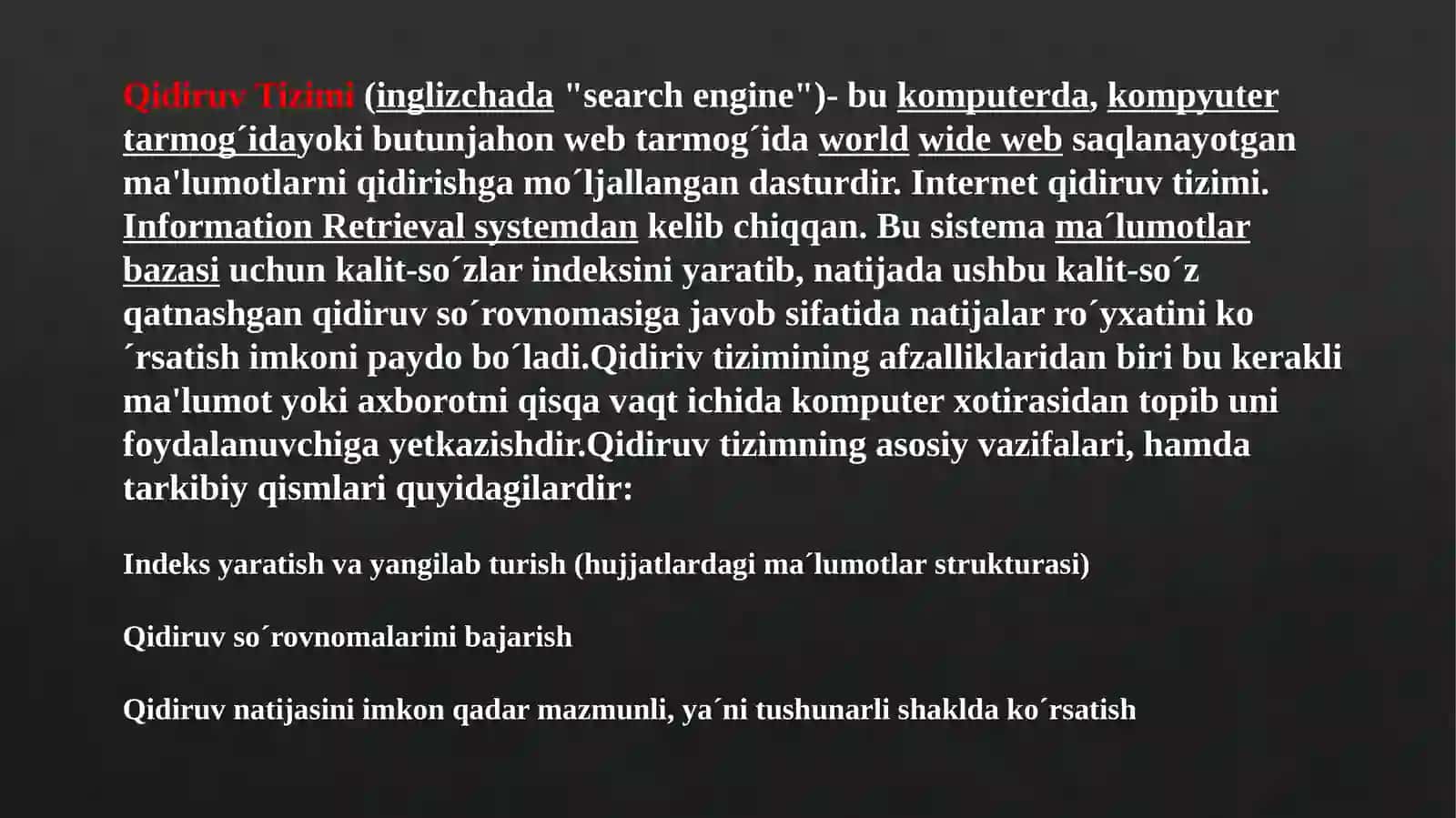 Internetda malumotlarni qidirish 3