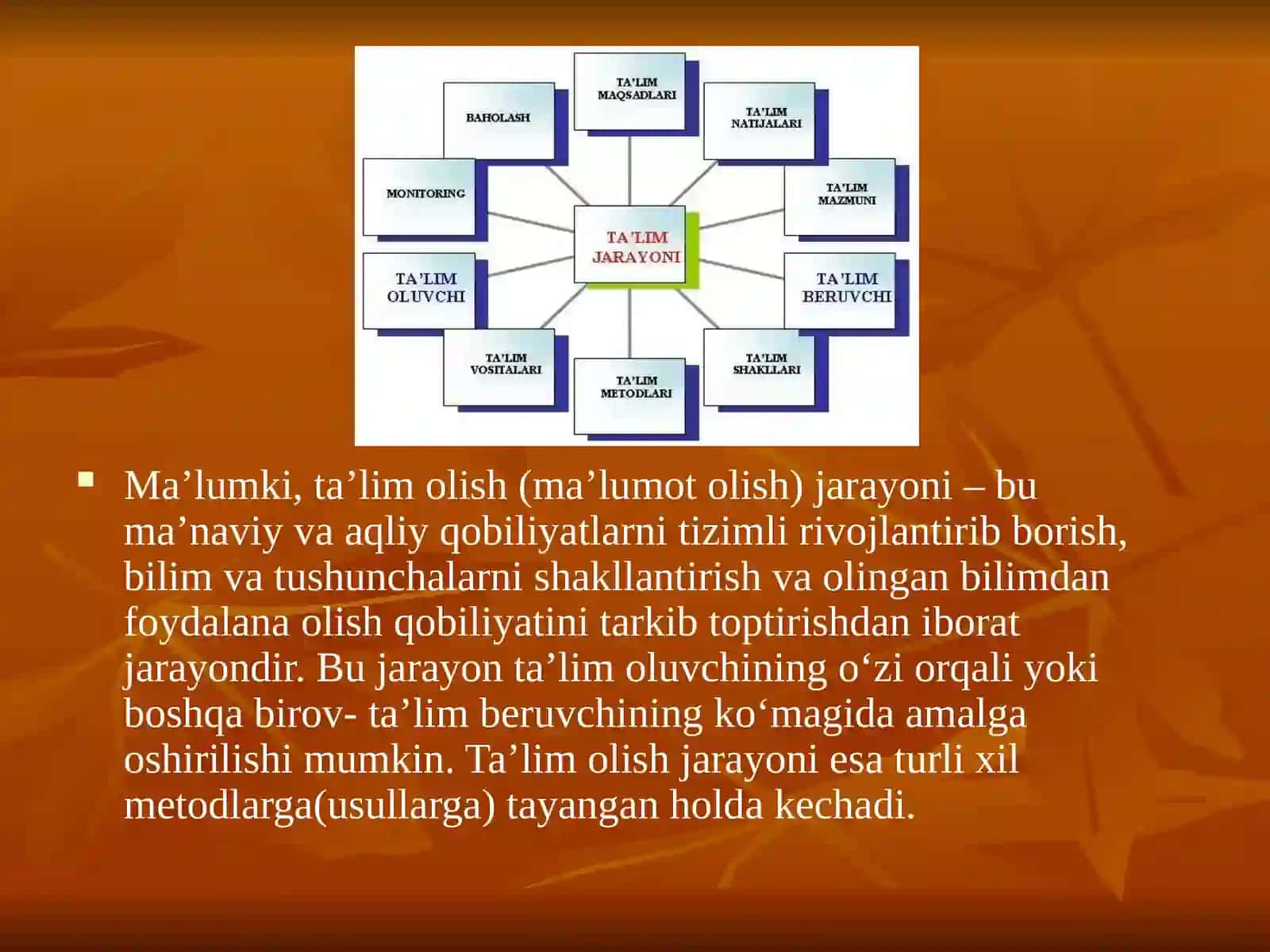 BOSHLANG’ICH VA UZLUKSIZ TA’LIM PEDAGOGIKASI FANIDAN TAYYORLAGAN MUSTAQIL ISHI 3