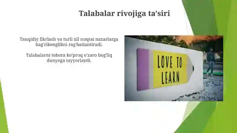 Tarbiyaning milliy va umuminsoniy qadriyatlar qamrovida boʻlish 3