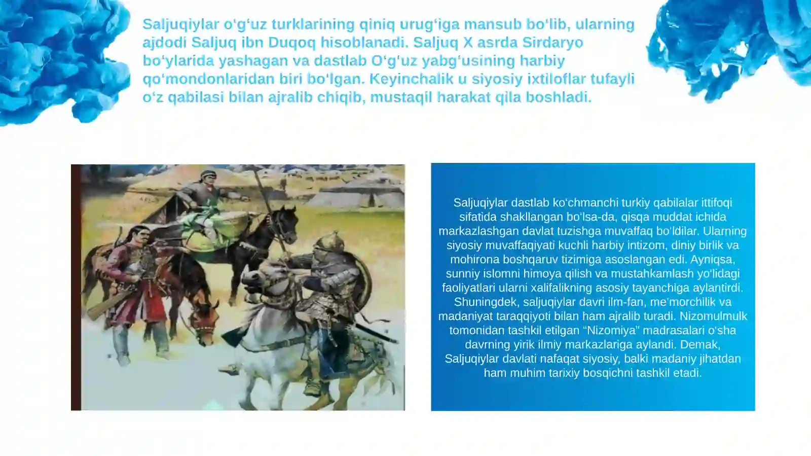 Saljuqiylar davlati 3