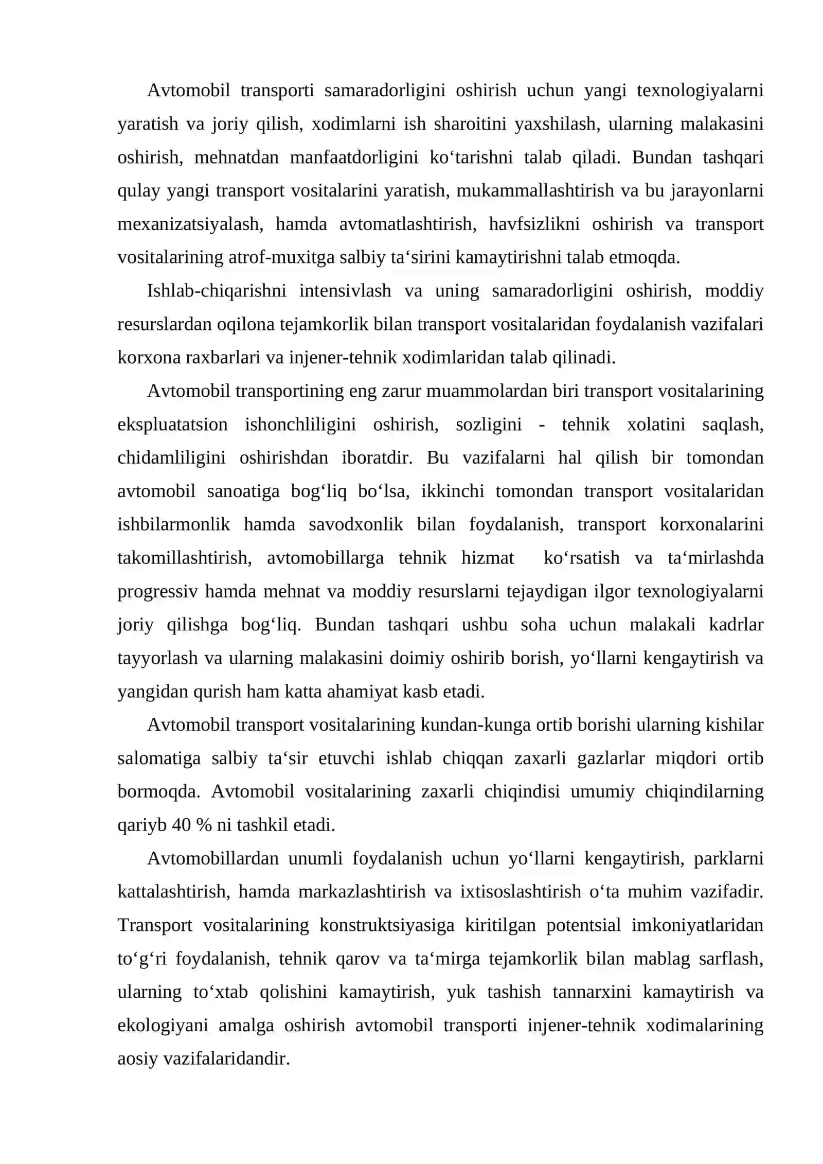 Muhandislik faoliyati va uning transfertiga qo`yilgan talablar 3