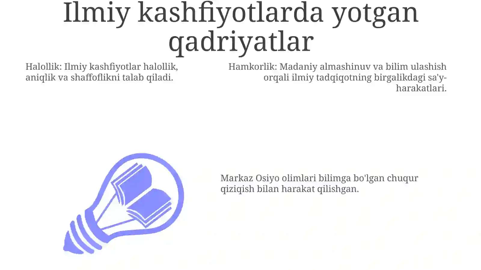 Ilmiy kashfiyotlarda yotgan qadriyatlar 3