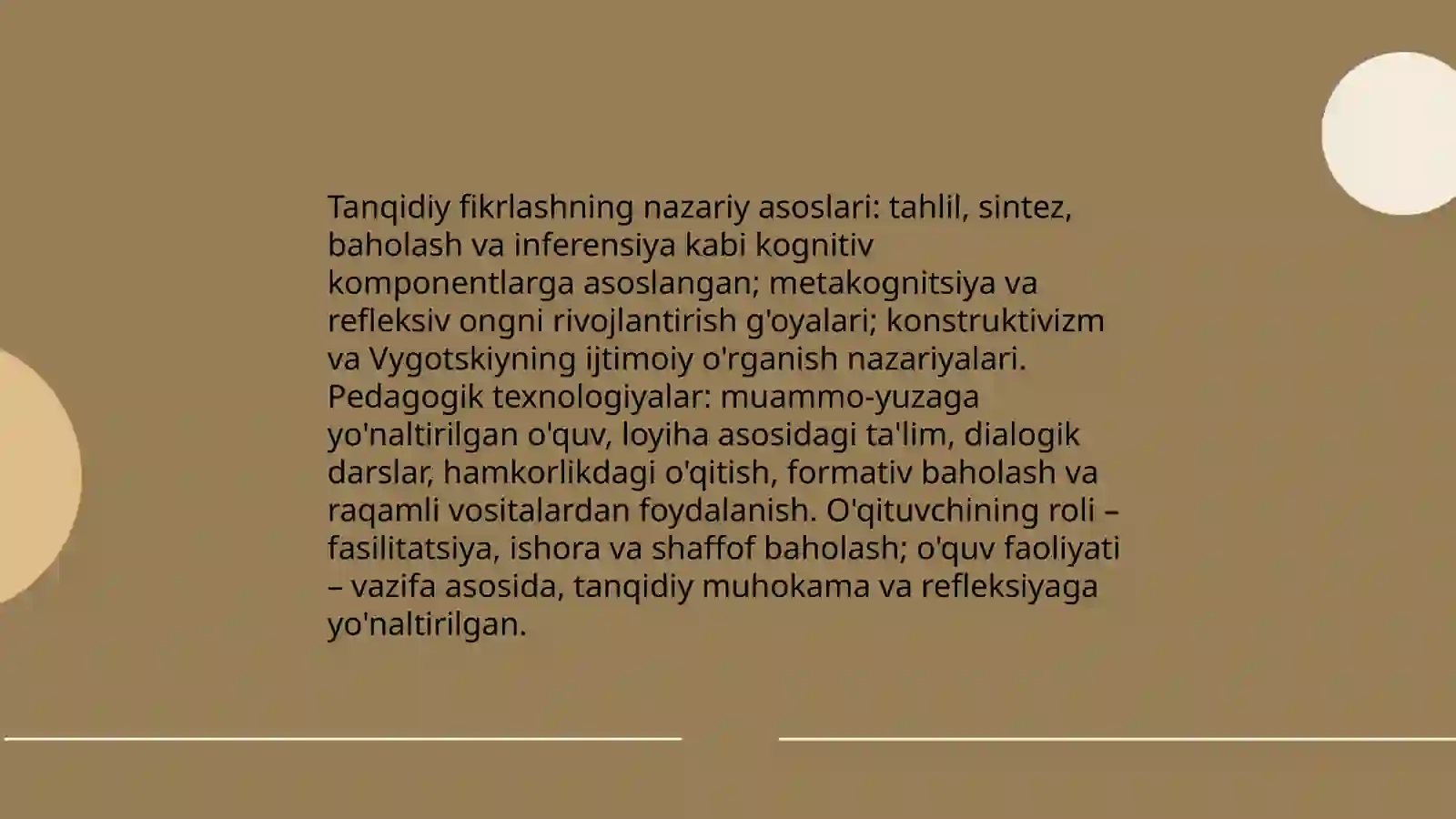 Tanqidiy fikrlashni shakllantiruvchi texnologiyasi 3