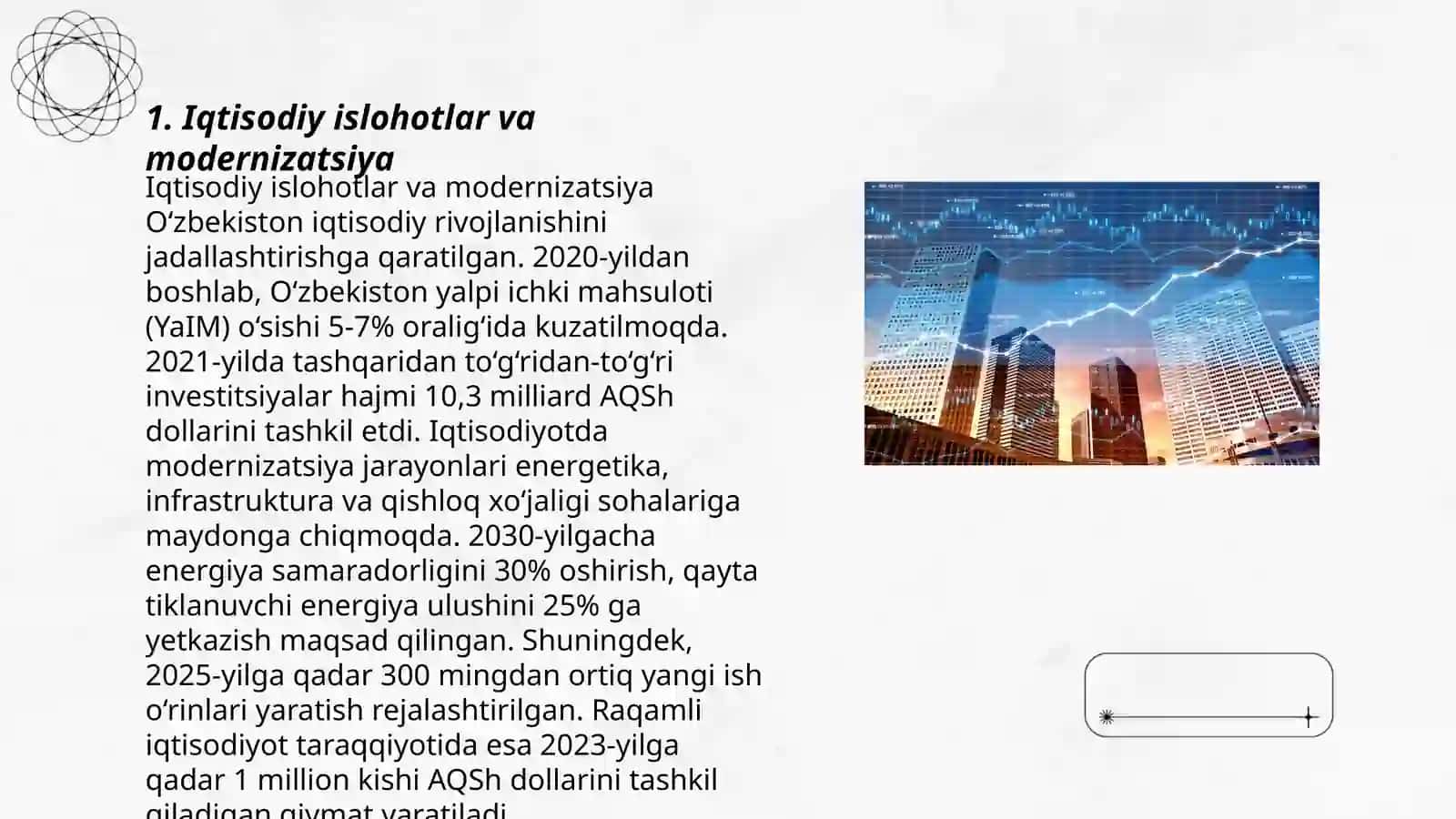 Iqtisodiy islohotlar va modernizatsiya 3