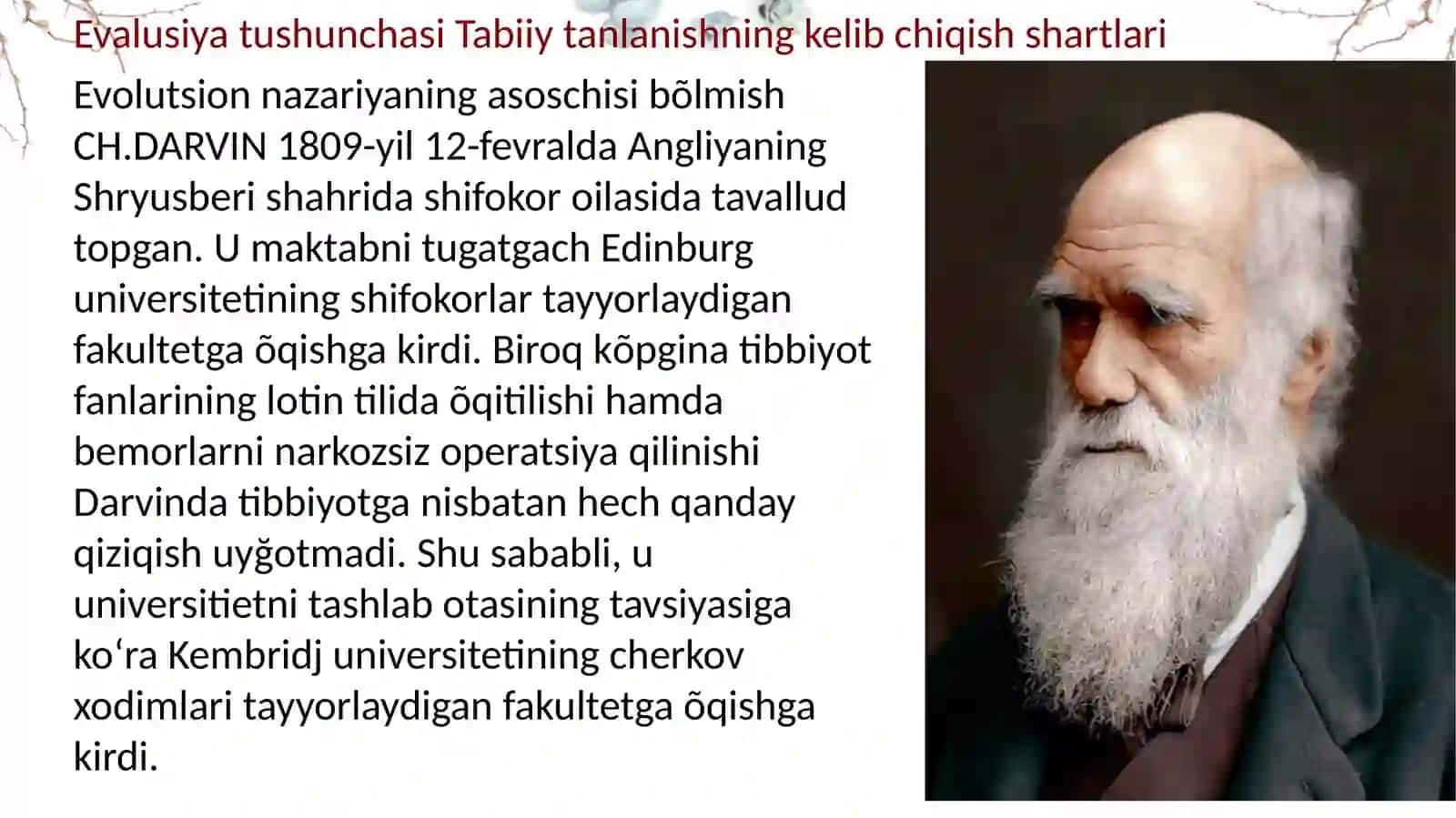 TABIIY VA JINSIY  TANLANISH NAZARIYALARI 3