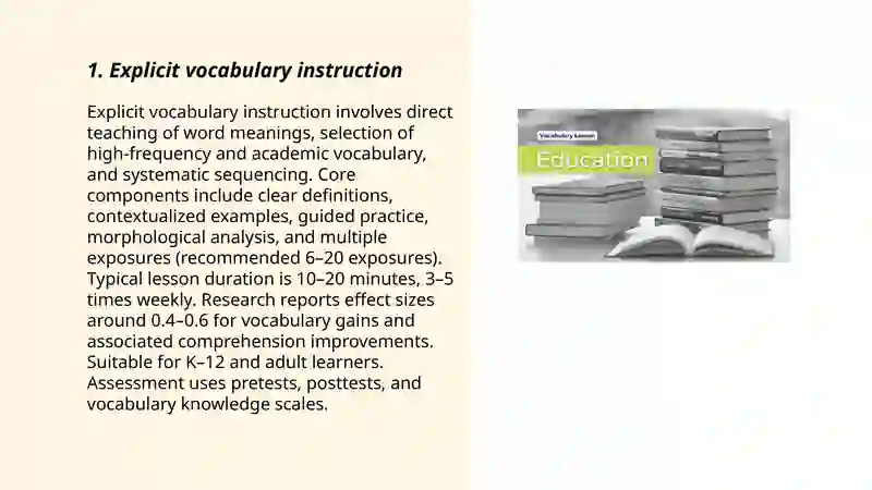 Vocabulary education 3