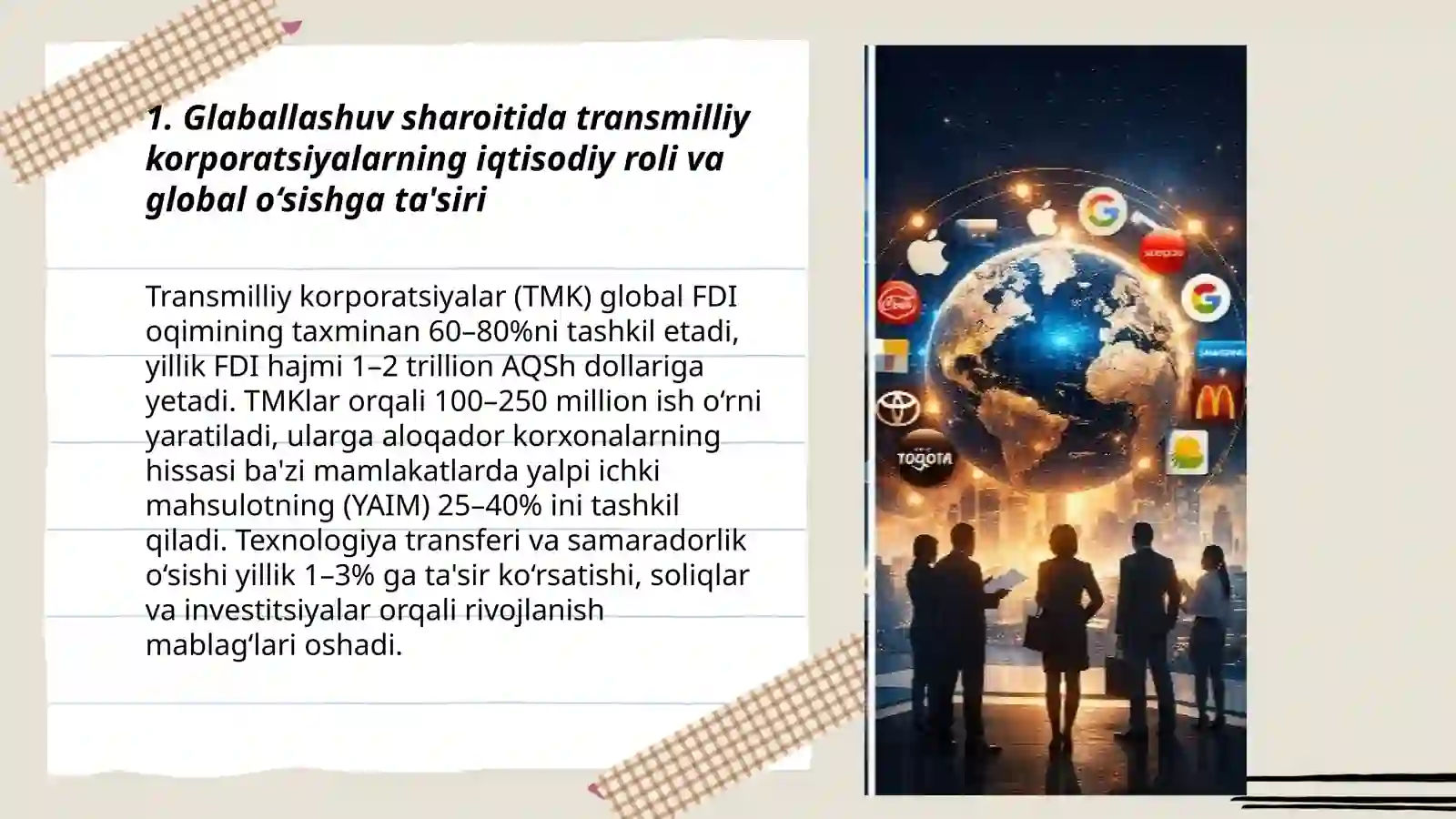 Glaballashuv sharoitida transmilliy korporatsiyalar 3