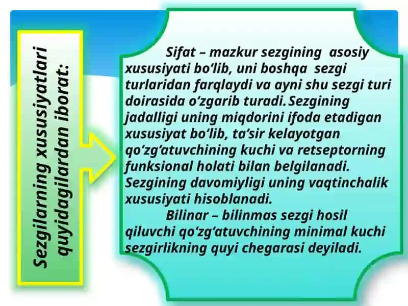Sezgivaidrokmuammosiningmuammosiningnazariymasalalari 3