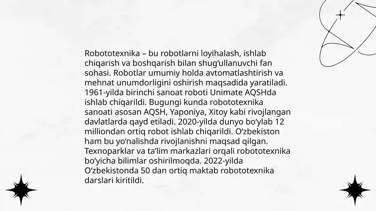 Boshlang'ich ta'limda robot yasash texnologiyasini o'rgatish 3