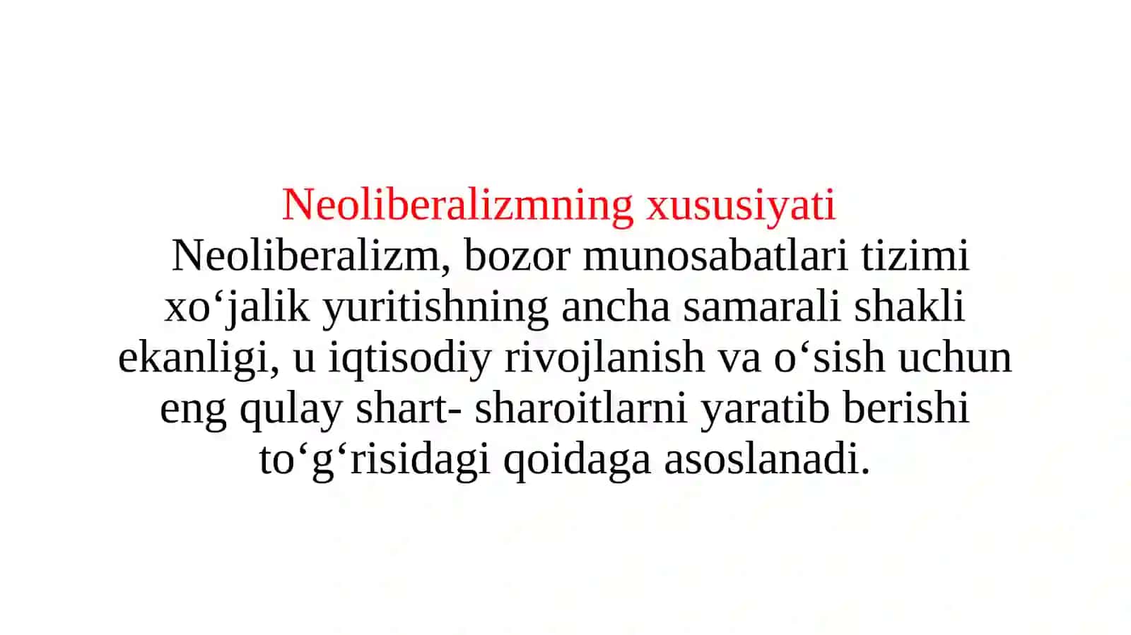 Monetarizm va neoliberalism 3