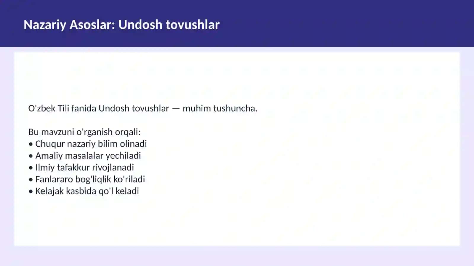 Fonetika asoslari 3