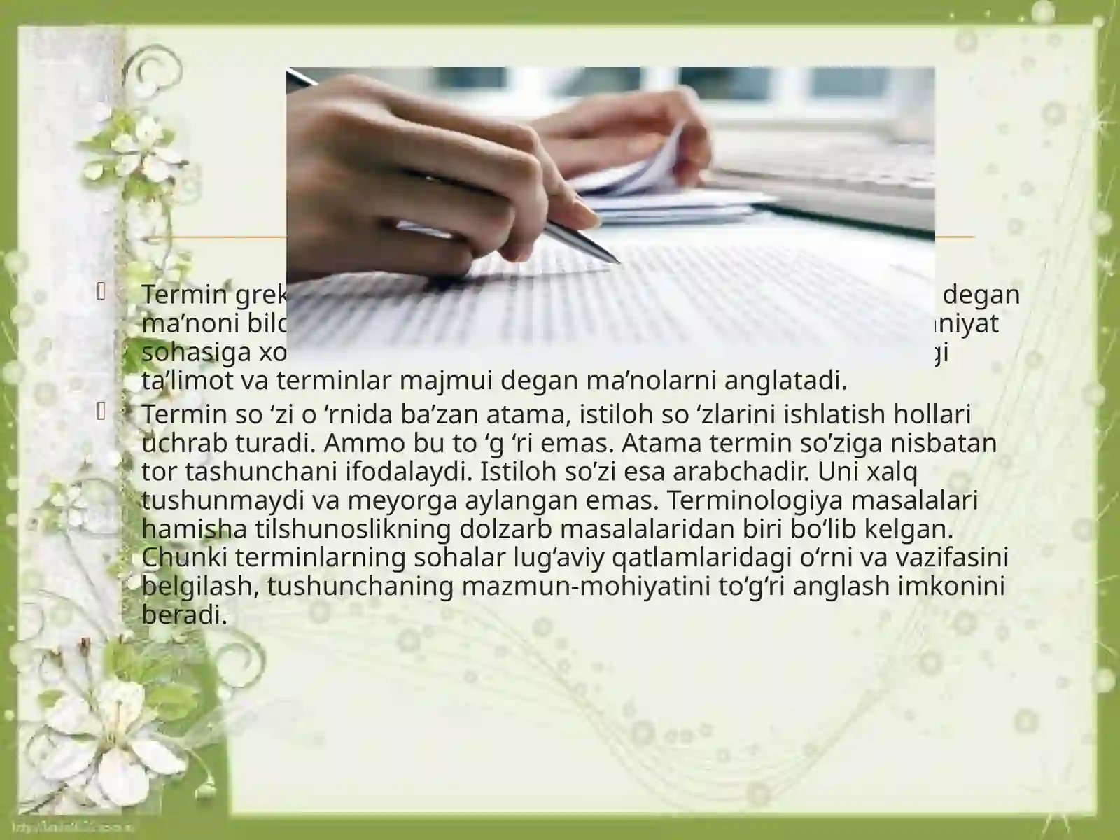 TIL VATERMINOLOGIYA 3