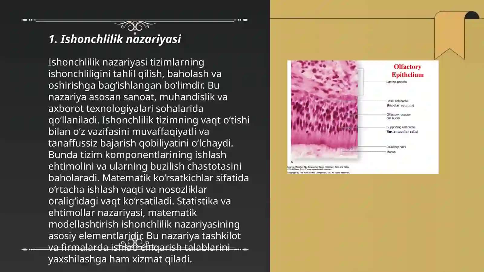Texnik tizimni ishonchliligini asosiy nazariyalari 3