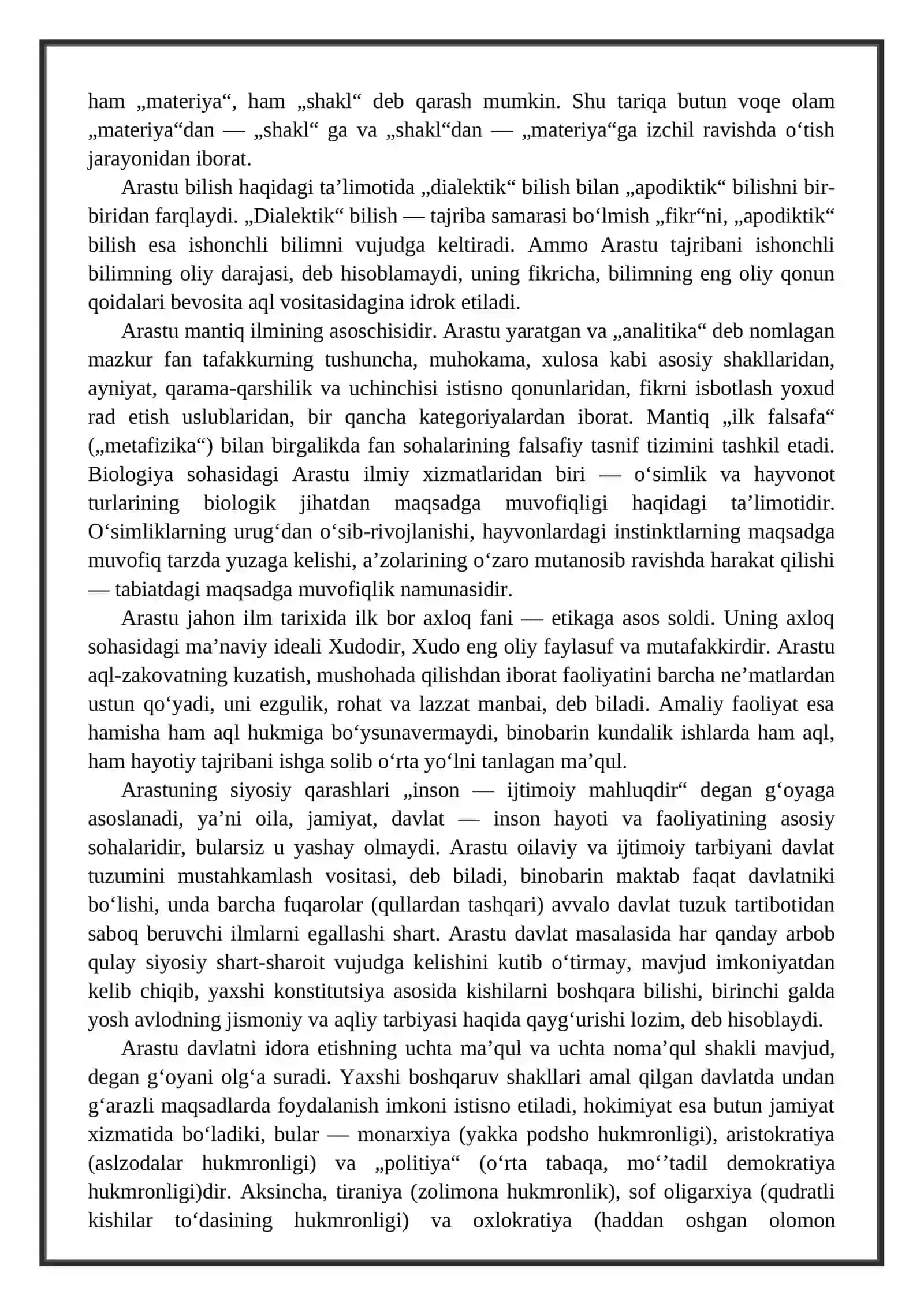 Aristotelning notiqlik san'ati haidagi qarashlari 3