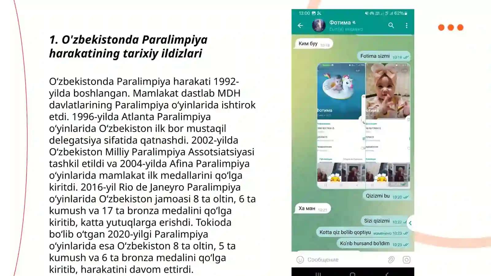O'zbekistonda Paralimpiya harakatining tarixiy ildizlari 3