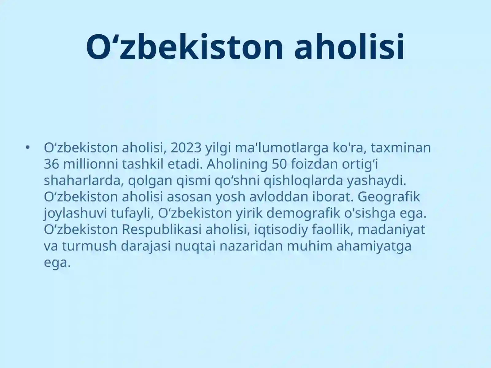 O'zbekiston aholisi 3