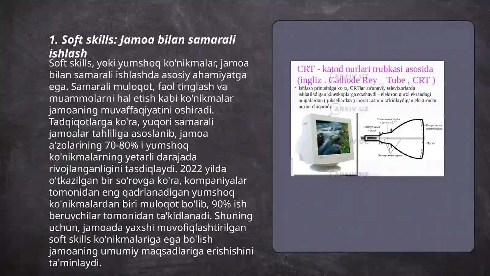 Soft skills-ijodiy fikrlash axborotni tuzish.Axborotni transformatsiyalash 3