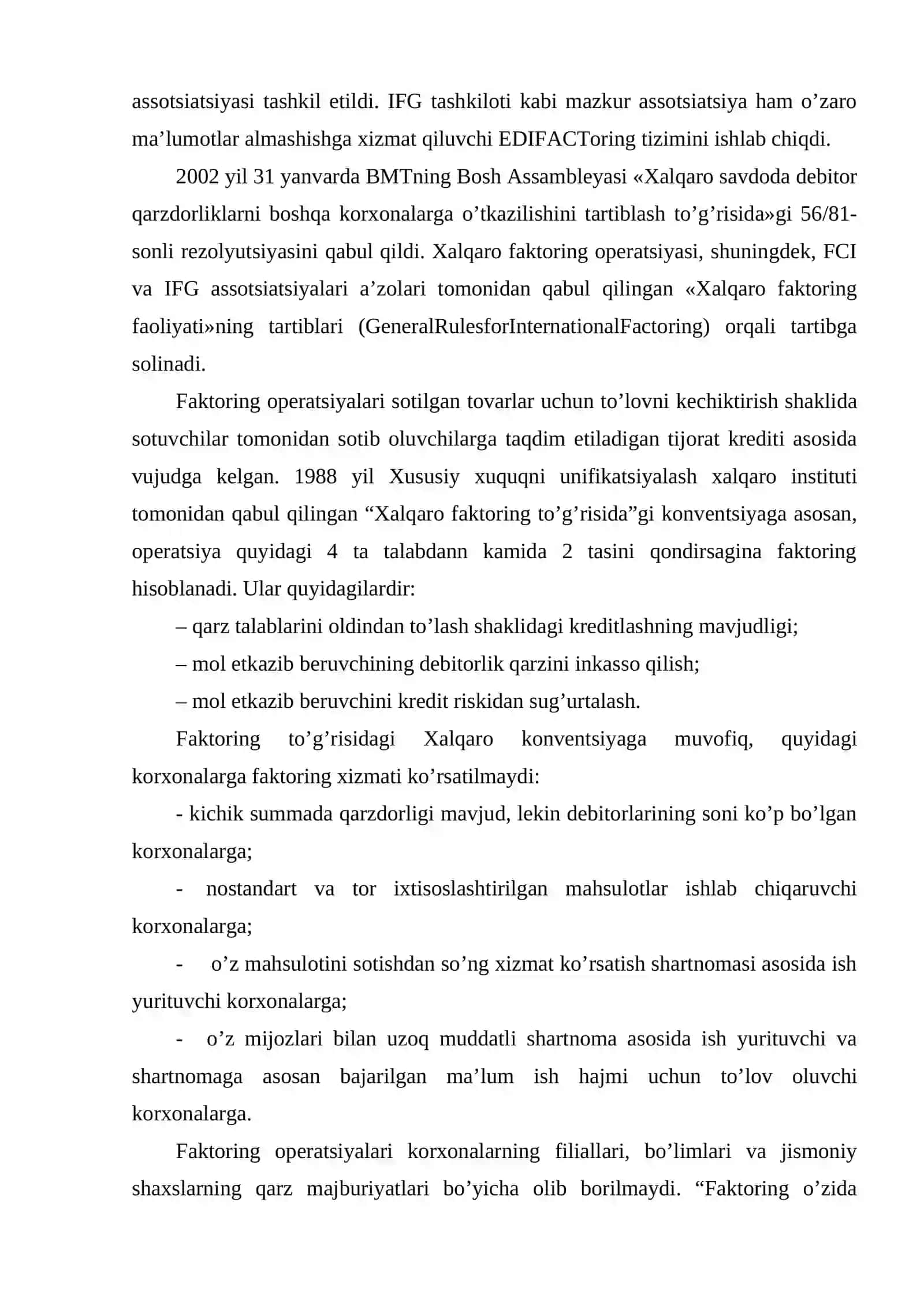 Tijorat banklarining faktoring operatsiyalari 3