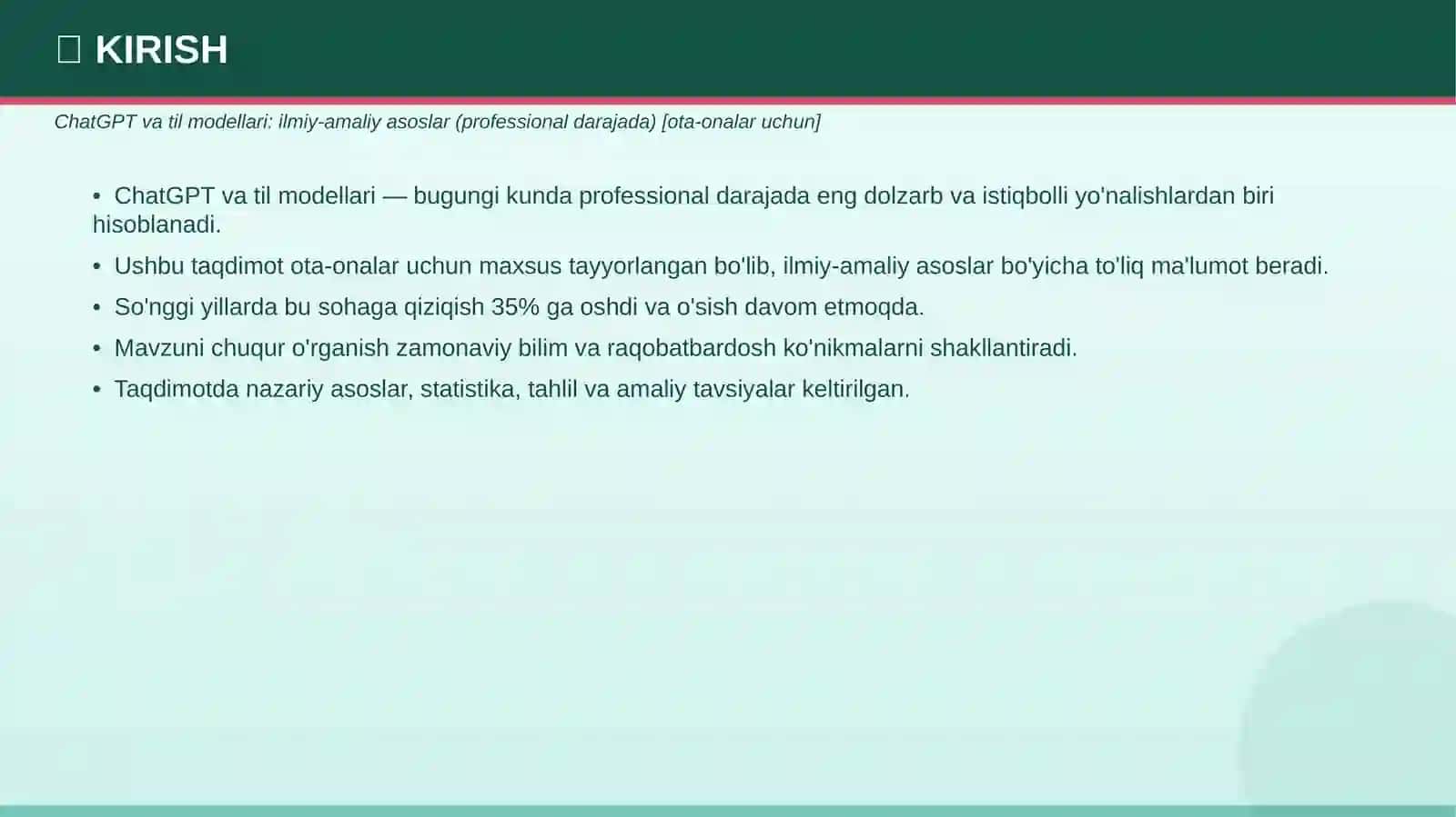 CHATGPT VA TIL MODELLARI 3