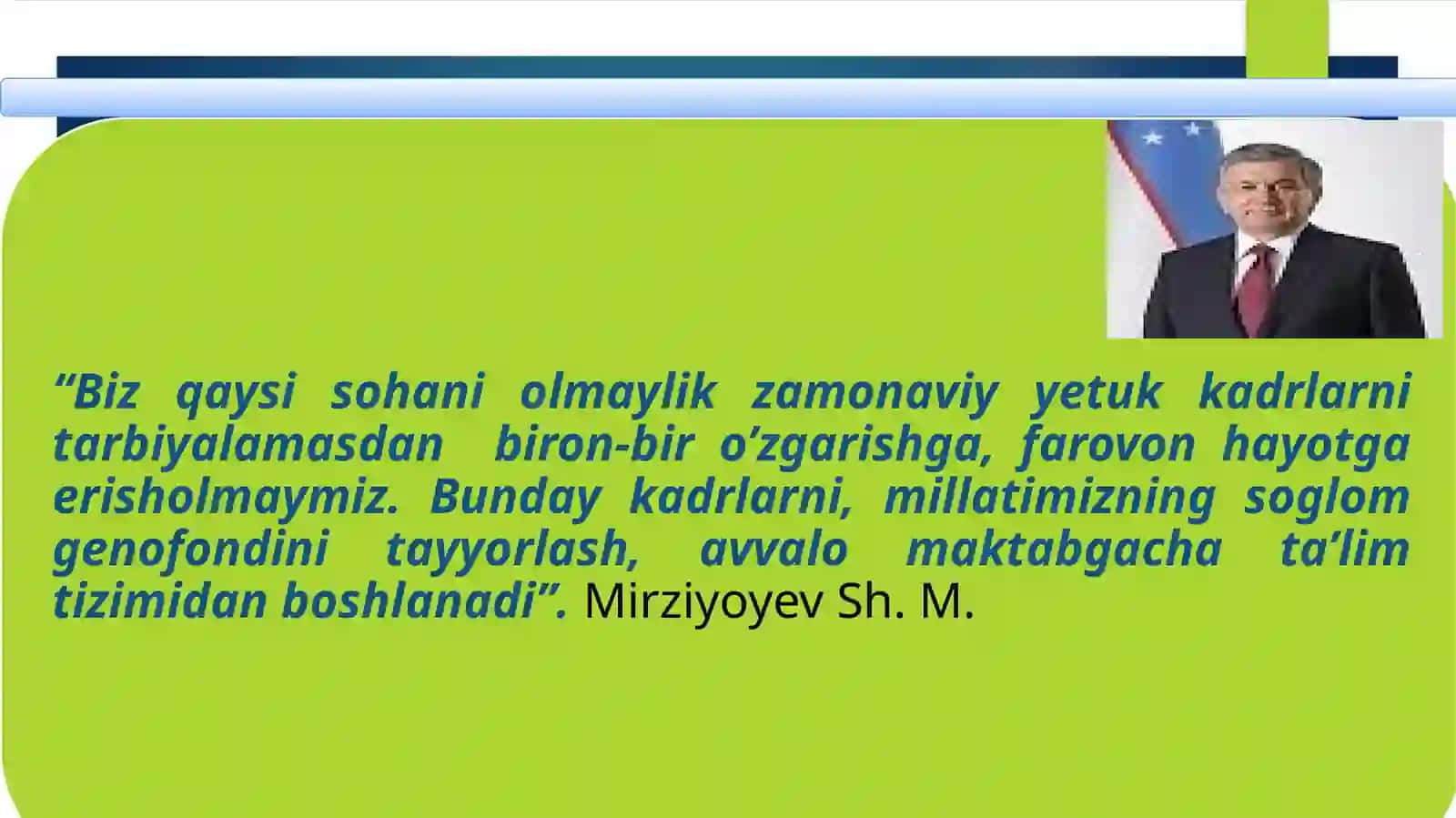 Maktabgacha ta’lim tizimini tubdan takomillashtirish chora-tadbirlari to’grisida 3