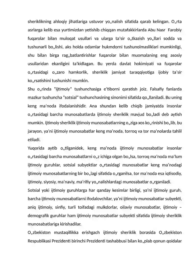 Ijtimoiy sheriklik tushunchasi 3
