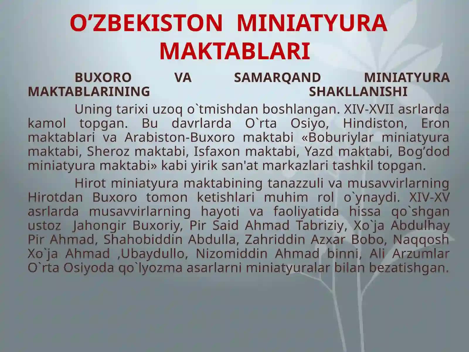Miniatyura janri asarlarini tahlil qilish.pptx 3