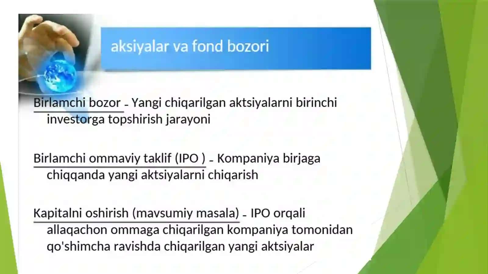 Imtiyozli aksiyalarning asosiy xususiyatlari 3