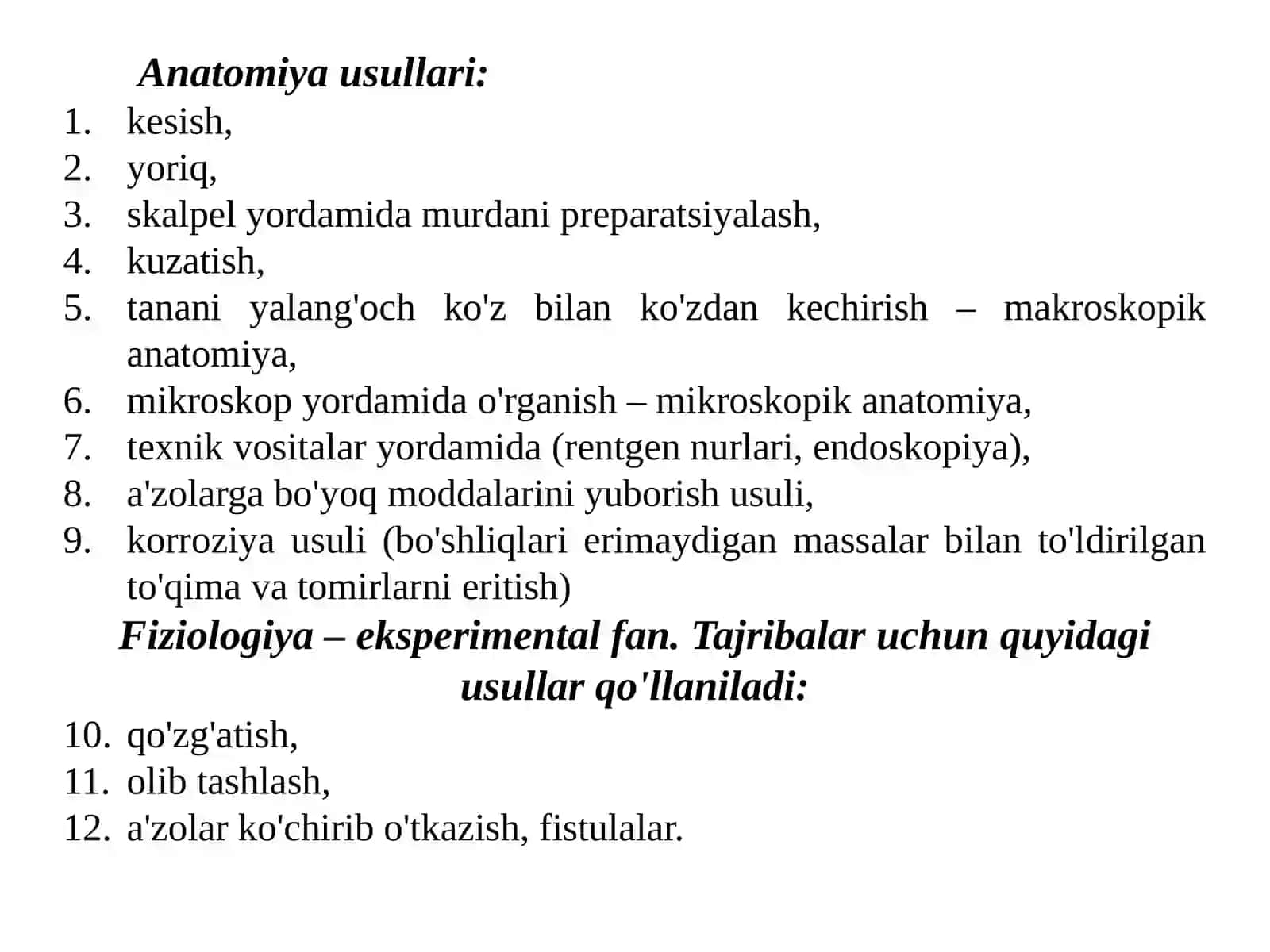 Inson ehtiyojlarining anatomo-fiziologik shakllanishi 3