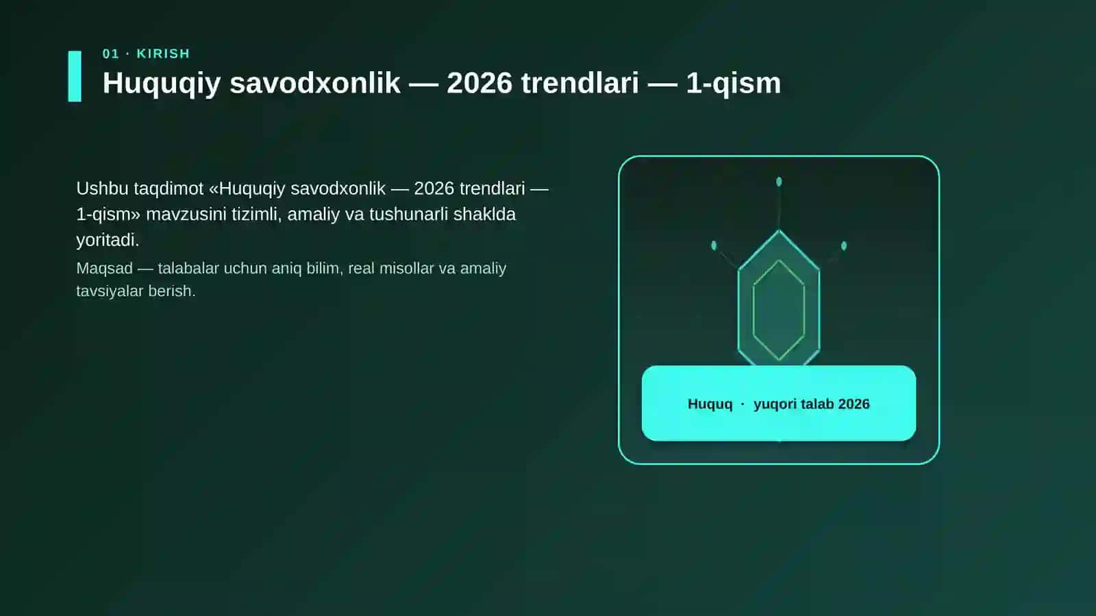 Huquqiy savodxonlik — 2026 trendlari — 1-qism 3