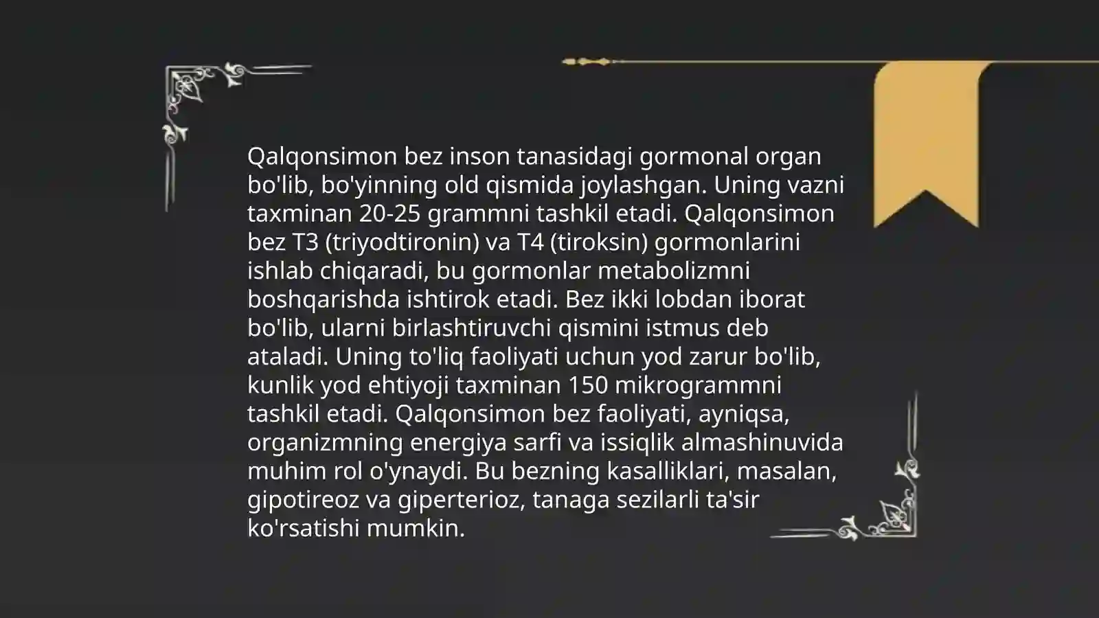 Qalqonsimon bez va qalqon oldi bezi 3