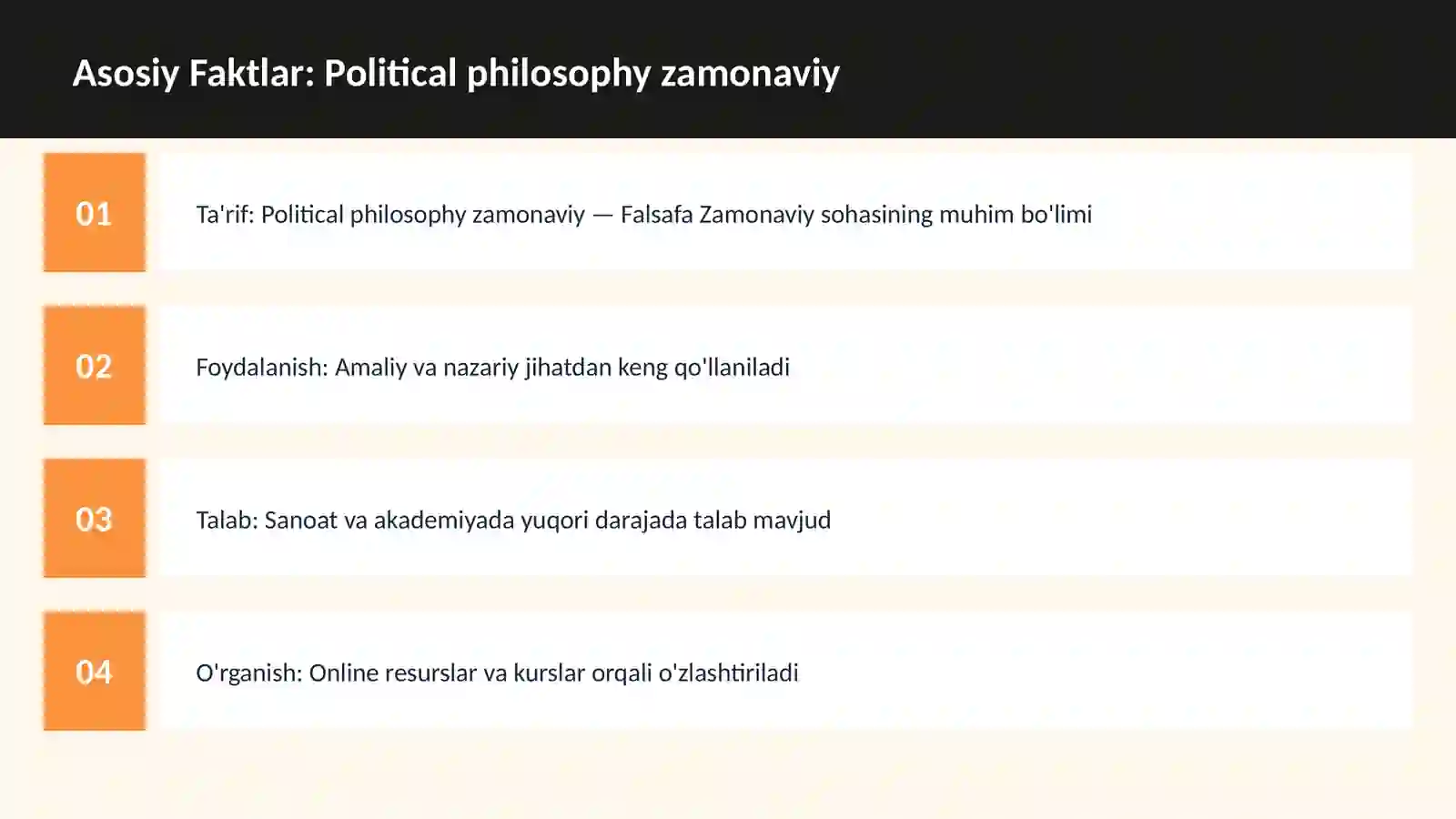 Political philosophy zamonaviy 3