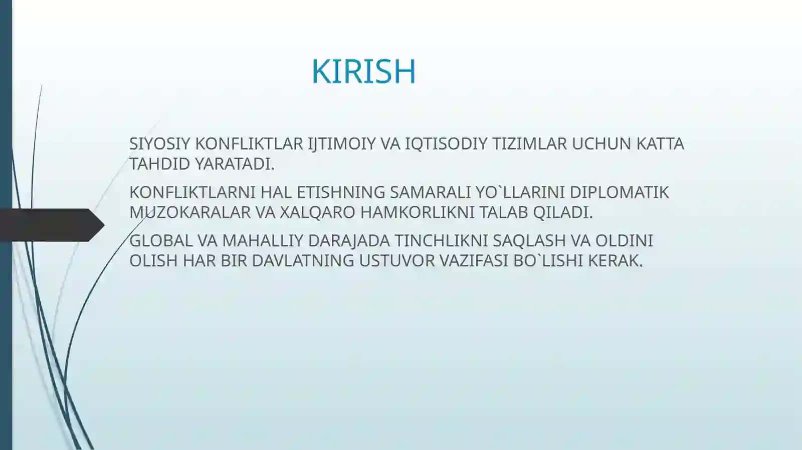 SIYOSIY KONFLIKTLAR VA ULARNING KO`RINISHLARI 3