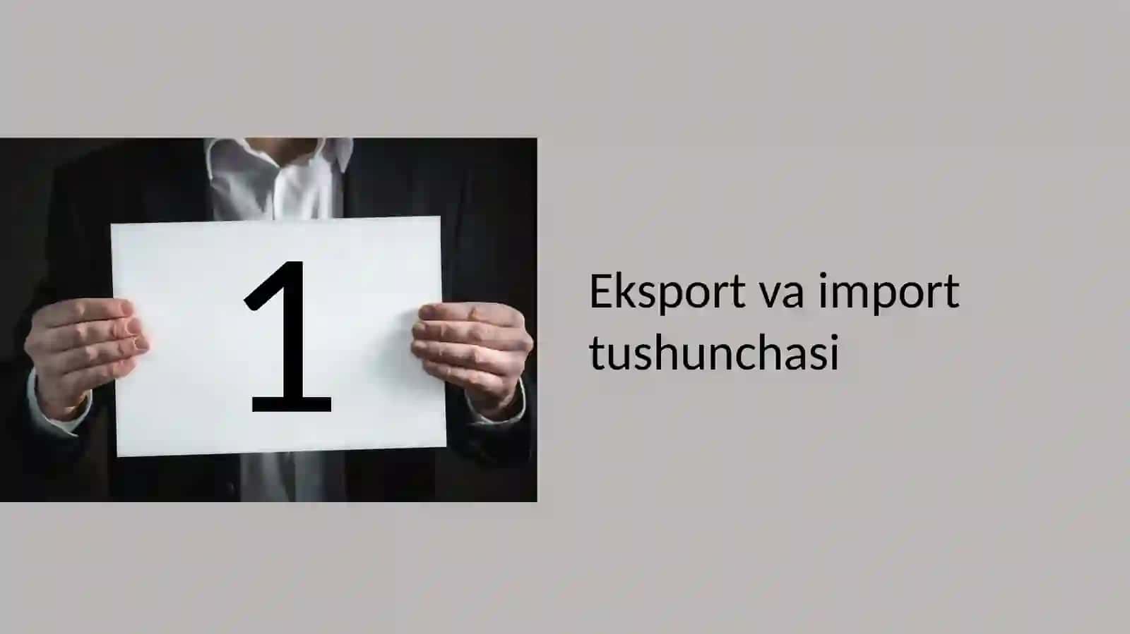 O'zbekistonda eksport va import tizimi 3