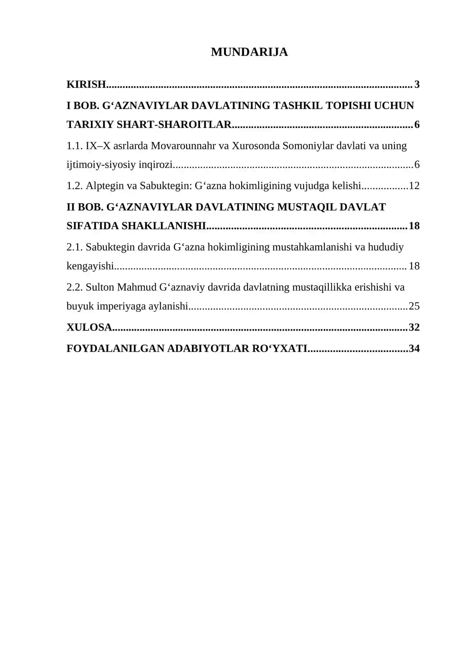ğaznaviylar davlatining tashkil topishi 3