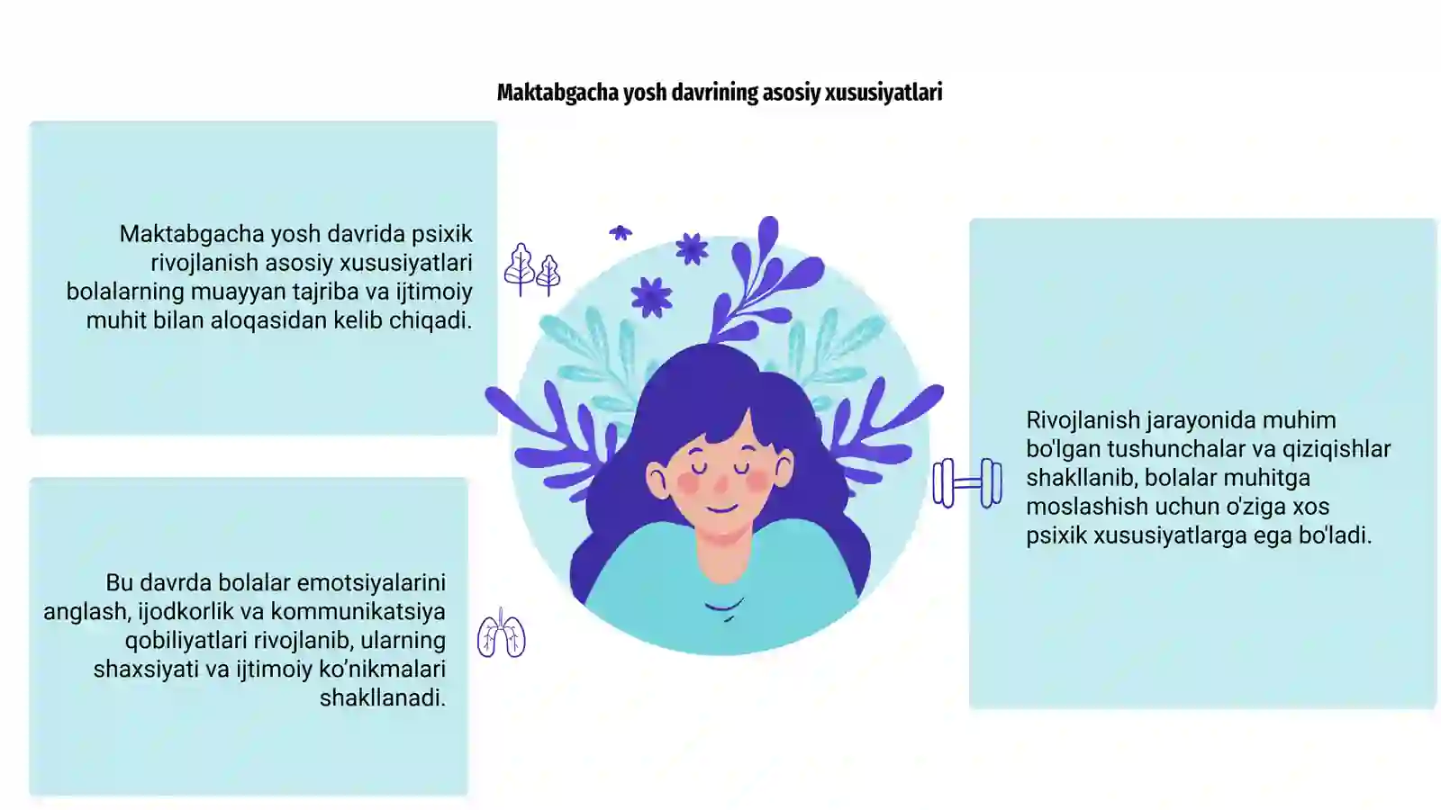Maktabgacha yosh davrida psixik rivojlanish xususiyatlari 3