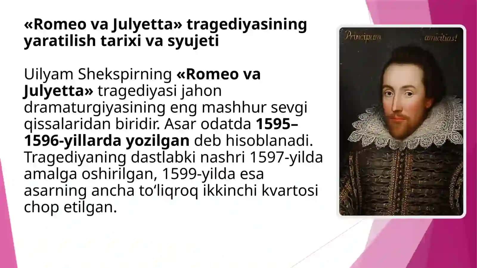 Uilyam Shekspirning «Romeo va Julyetta» asari tahlili 3