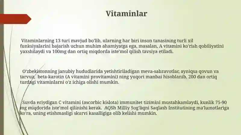 Vitaminlar 3