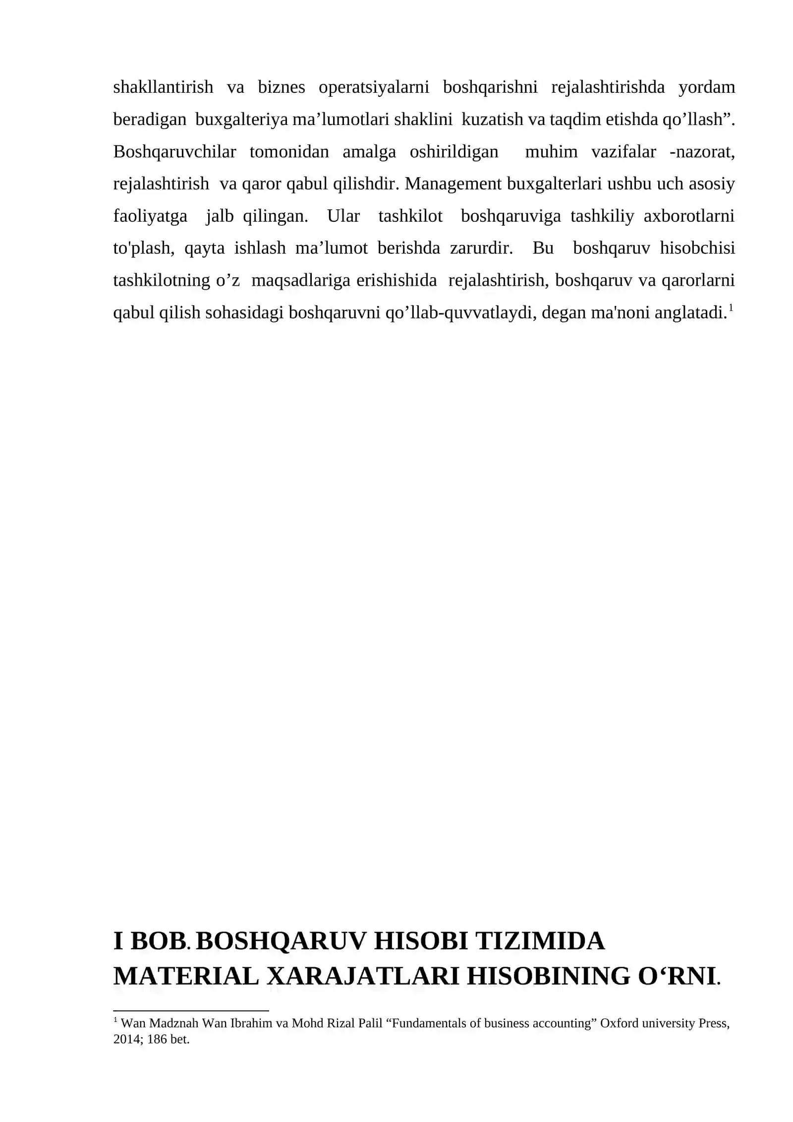 Boshqaruv hisobi tizimida material xarajatlari hisobi 3