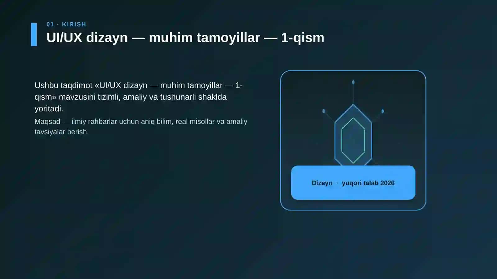 UI/UX dizayn — muhim tamoyillar — 1-qism 3