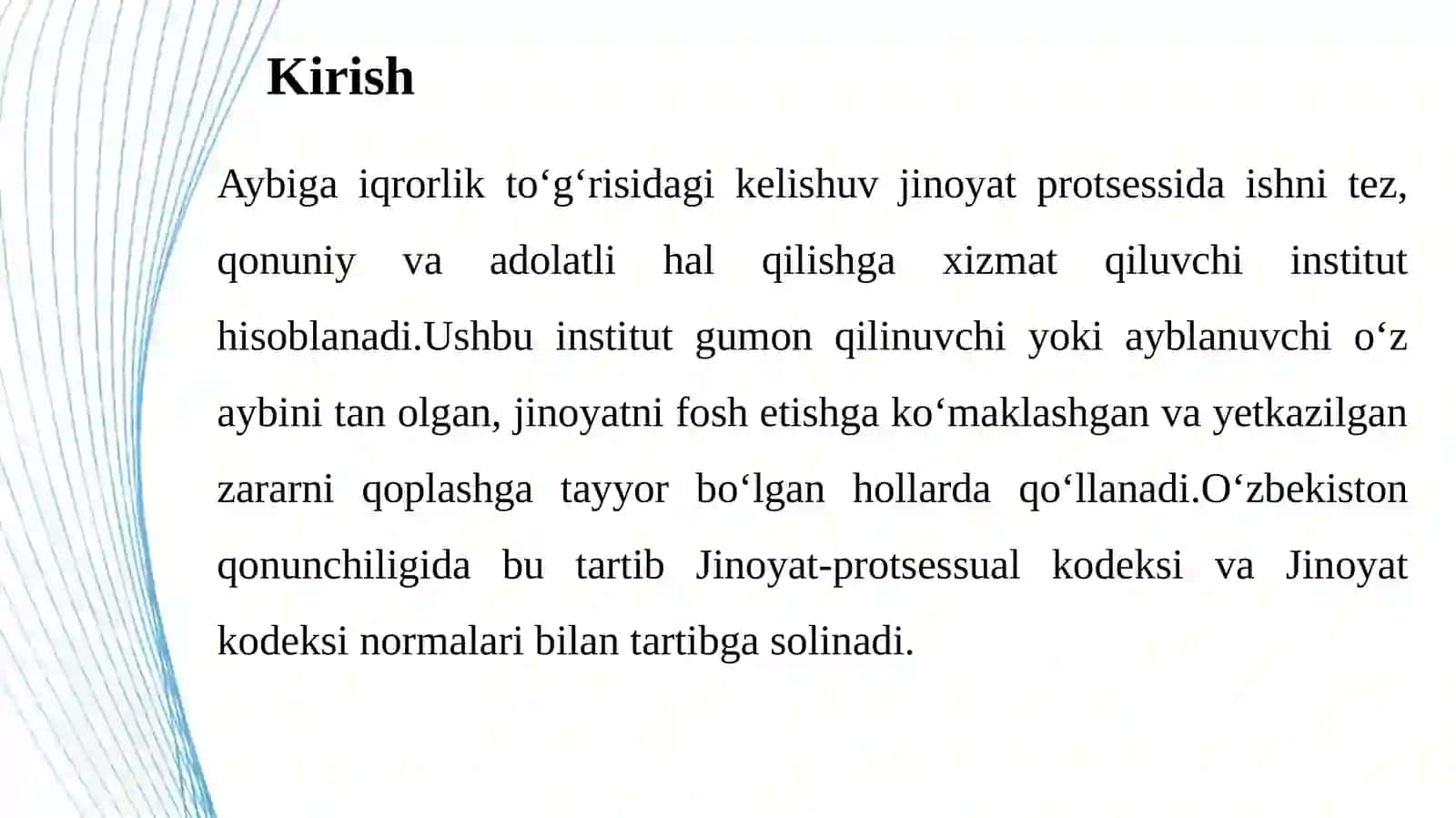 Aybga aqrorlik to‘g‘risidagi kelishuv 3