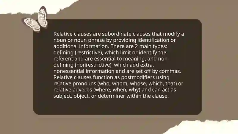 Relative clause 3