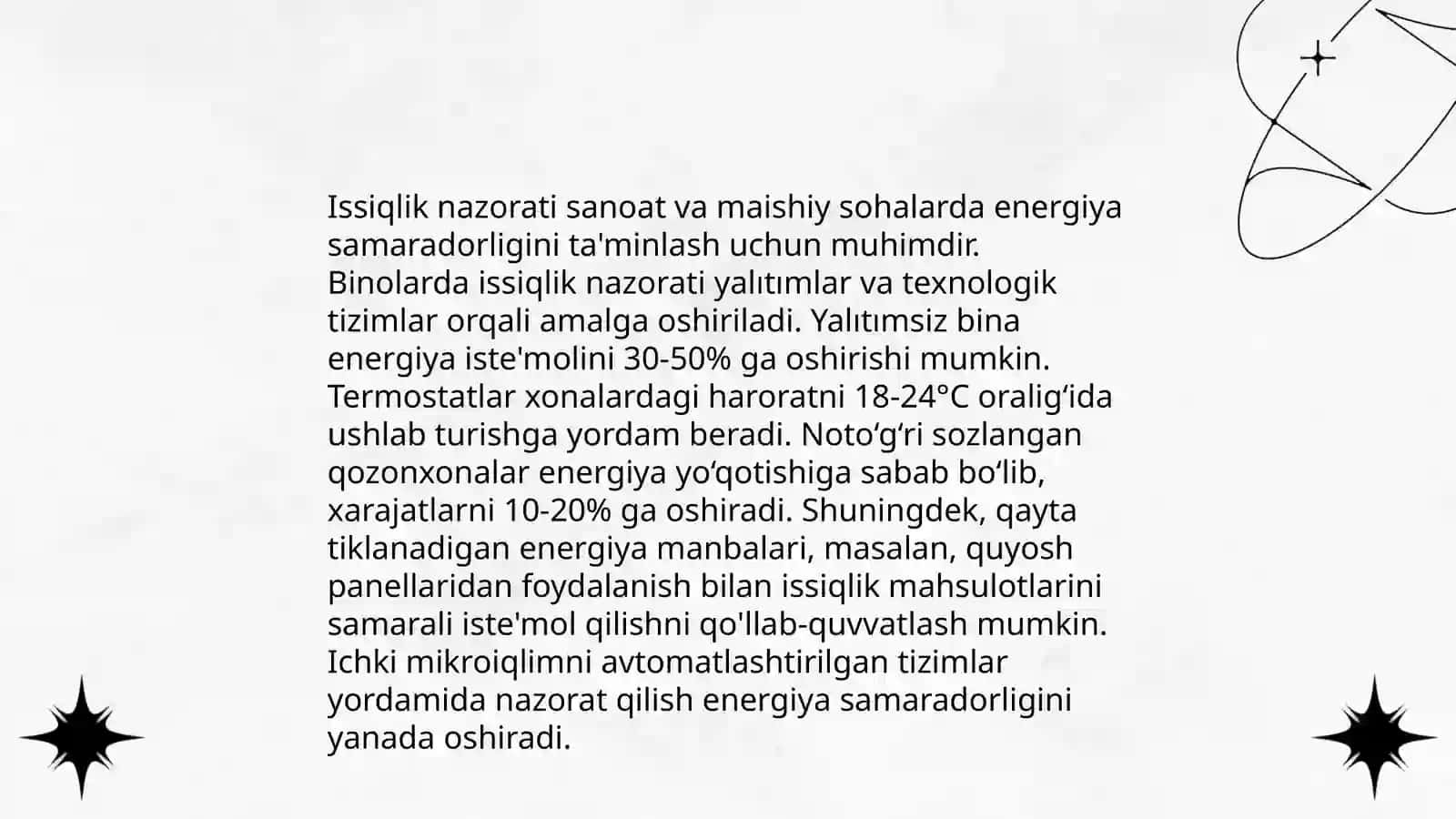 IYoDning detallarini issiqlikdan zo‘riqishini kamaytiruvchi tadbirlar 3