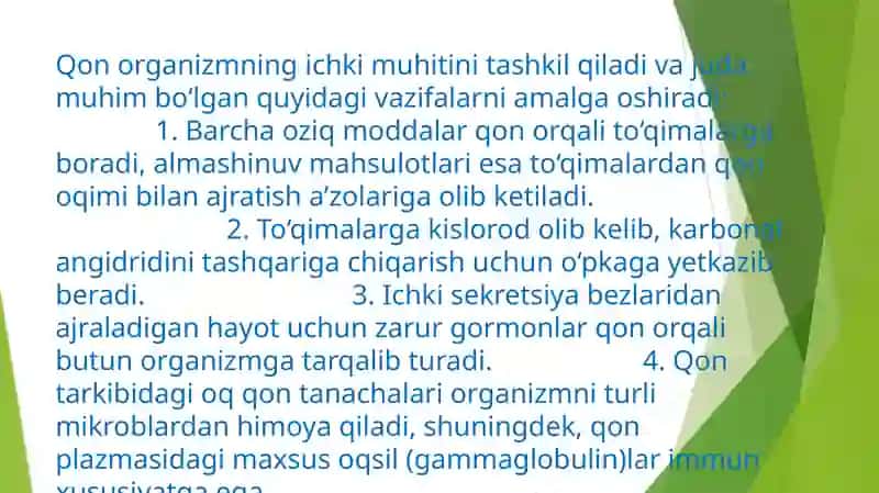 Bolalarda qon yaratishtizimining anatomo-fiziologik xususiyatlari va jarohatlanish semiotikasi 3