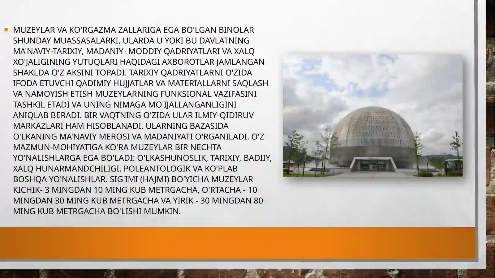 Muzeylar va ko'rgazma zallarining interyeri 3