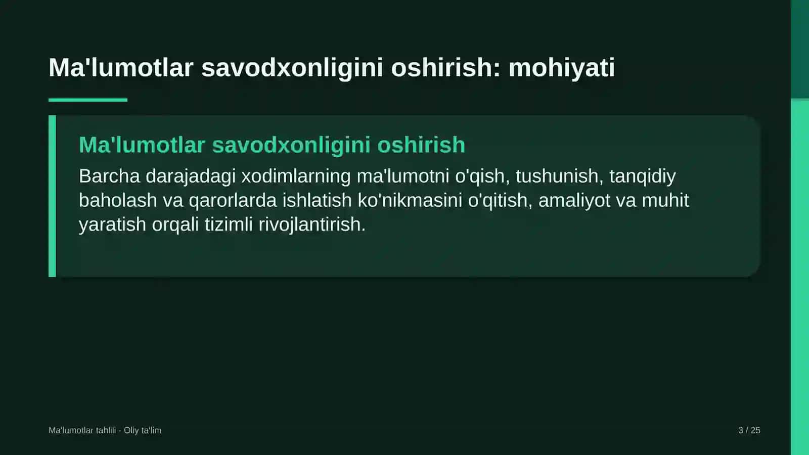 dorivor o'simliklar yetishtirishda xodimlarning ma'lumotlar bilan ishlash savodxonligini oshirish 1860 3