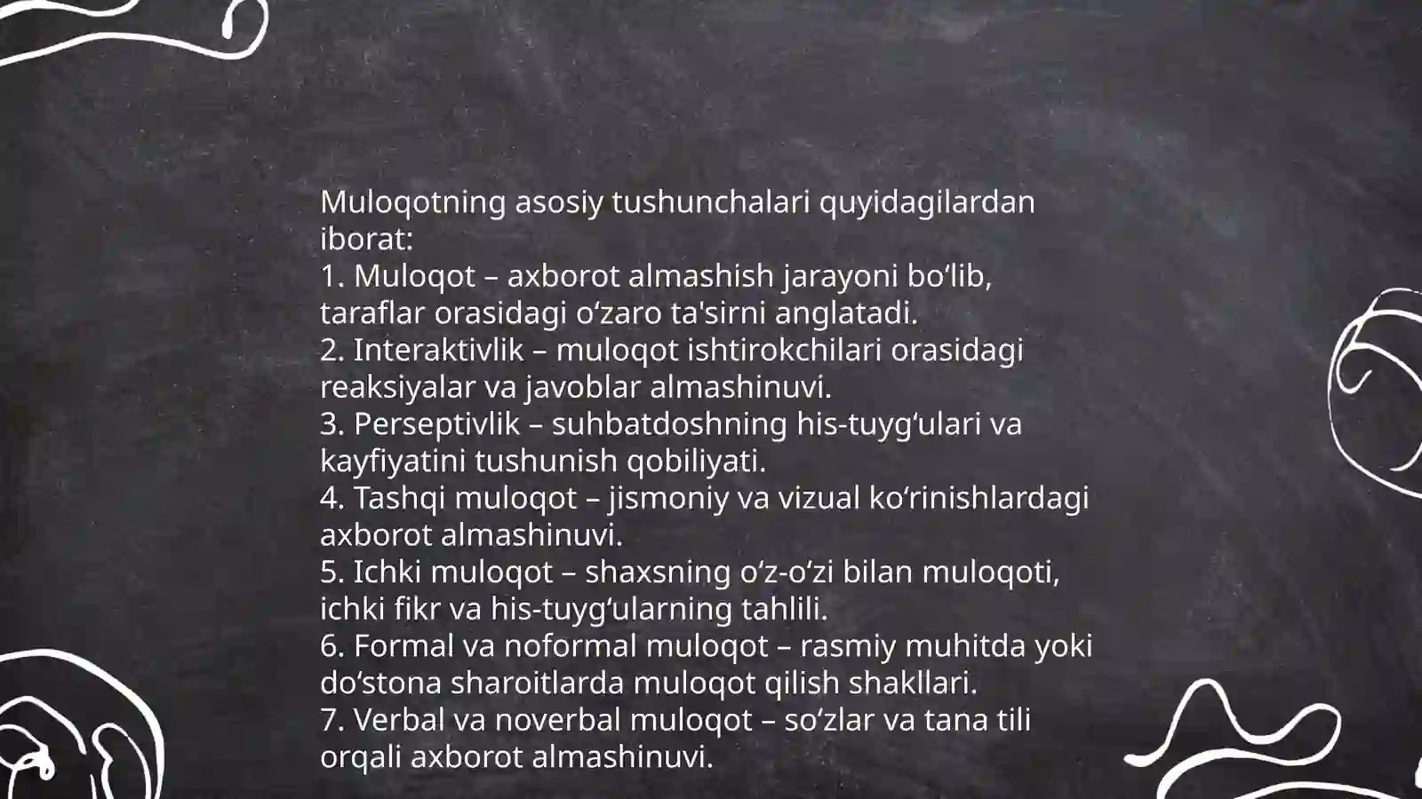 Muloqot ijtimoiy va shaxslararo munosabatlarning ifodasi sifatida 3