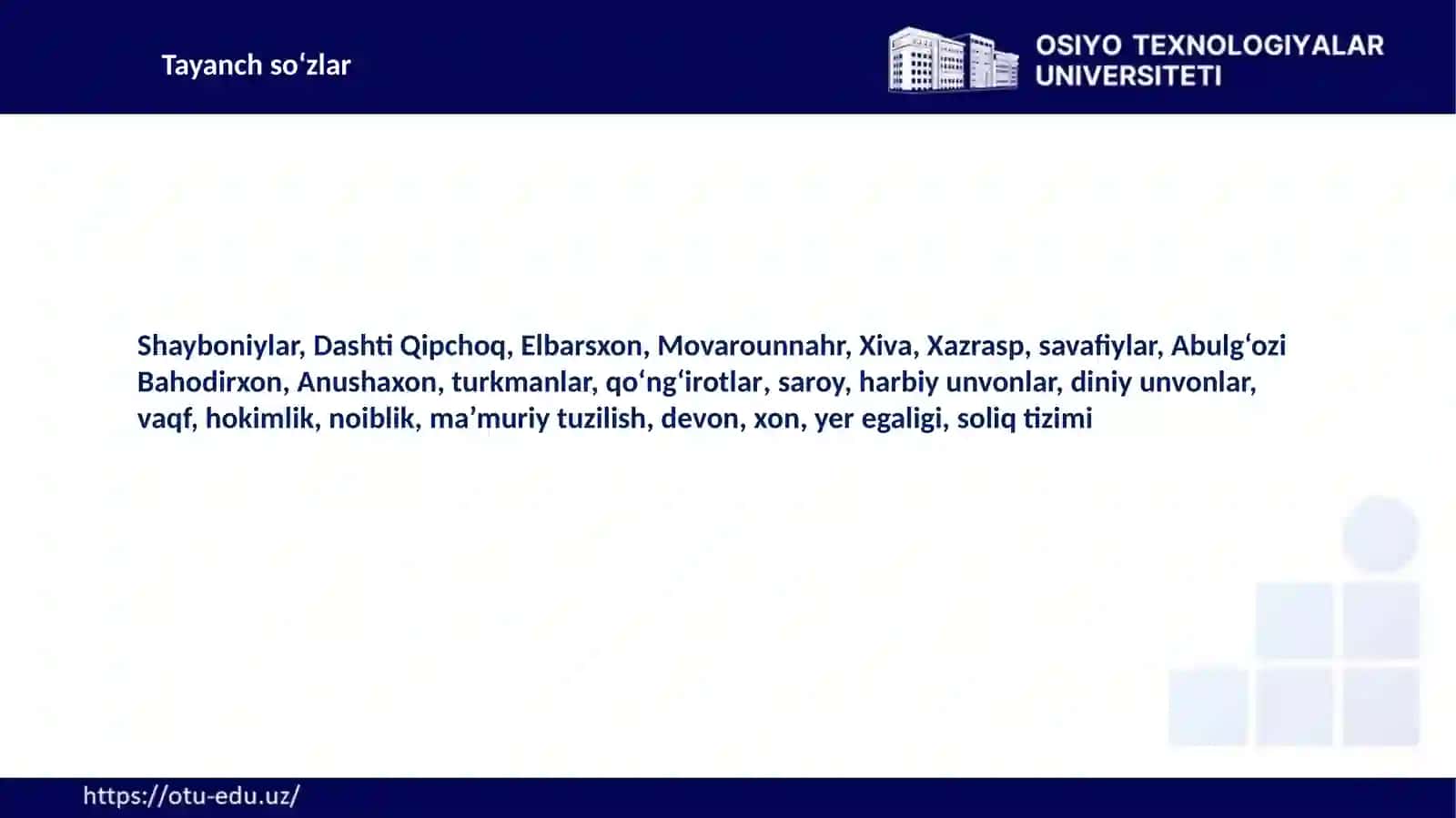 XIVA XONLIGINING SIYOSIY, IJTIMOIY-IQTISODIY HAYOTI 3